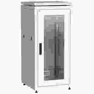 Купить Шкаф сетевой 19" LINEA N, 18U, 600х600 мм, стеклянная передняя дверь, серый (Арт. LN35-18U66-G) 9 678,90 грн