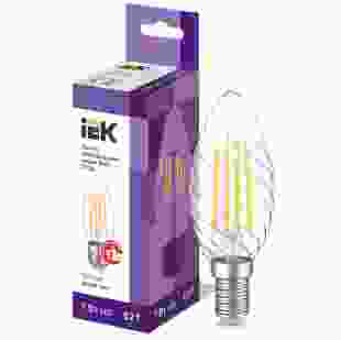 Купить Лампа LED CT35 свеча витая 7Вт, 230В, 3000К, E27 серия 360°, IEK (Арт. LLF-CT35-7-230-30-E27-CL) 46,60 грн