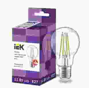 Купить Лампа LED A60 шар прозорачная 11Вт, 230В, 6500К, E27 серия 360°, IEK (Арт. LLF-A60-11-230-65-E27-CL) 82,50 грн