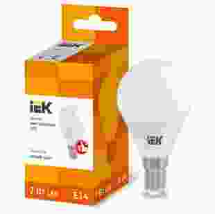 Лампа светодиодная ECO G45 шар 7Вт, 230В, 3000К, E14, IEK (Арт. LLE-G45-7-230-30-E14)