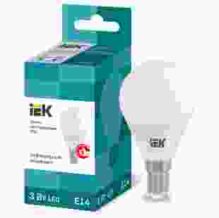 Лампа светодиодная ECO G45 шар 3Вт, 230В, 4000К, E14, IEK (Арт. LLE-G45-3-230-40-E14)