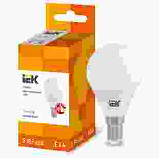 Купити Лампа світлодіодна ECO G45 куля 3Вт 230В 3000К E14 IEK 10,60 грн
