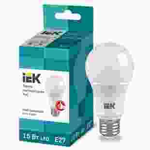 Купити Лампа світлодіодна ECO A60 куля 15Вт 230В 4000К E27 IEK 54,44 грн