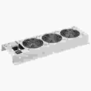Купить Вентиляторная панель с выключателем 3 модуля серая (Арт. FM35-31M) 1 243,00 грн