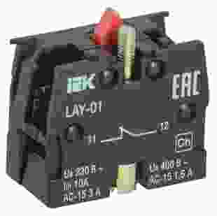 Купити Контактний блок 1р (1НЗ) для серії LAY5 розмикаючий IEK 36,56 грн