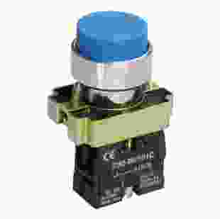 Купить Кнопка управления LAY5-BL61 без подсветки, синяя, 1з, IEK (Арт. BBT70-BL-K07) 56,70 грн