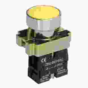Купить Кнопка управления LAY5-BA51 без подсветки, желтая, 1з, IEK (Арт. BBT60-BA-K05) 55,60 грн