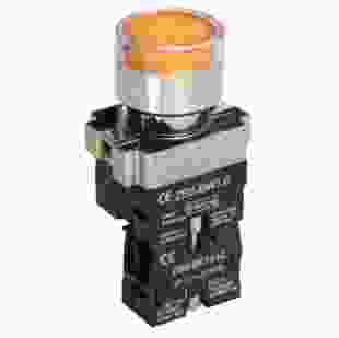 Купить Кнопка управления LAY5-BW3561 с подсветкой желтая, 1з, IEK (Арт. BBT50-BW-K05) 129,20 грн