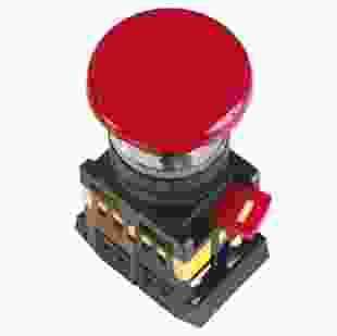 Купить Кнопка AEAL-22 "Грибок"с фиксацией красная, d22мм, 240В, 1з+1р, IEK (Арт. BBG60-AEAL-K04) 110,20 грн