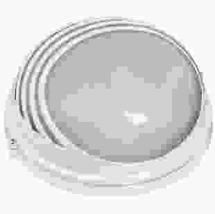 Купити світильник НПП1107 білий/круг ресничка 100Вт IP54  ІЕК 340,90 грн