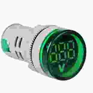 Світлодіодний вольтметр AD22 DC 5-30В, зелений
