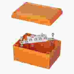 Купить Коробка ответвительная P30-P90, 150х110х70, серии FS, термопласт, с керамической клеммной колодкой 4х10мм², цвет оранжевый (Арт. FSK20410-DKC) 826,90 грн
