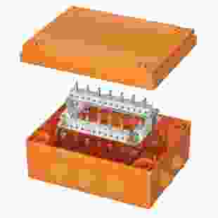 Купить Коробка ответвительная P30-P90, 240х190х90, с кабельными вводами 6х25 мм, серии FS, термопласт, с керамической клеммной колодкой 40х4мм², цвет оранжевый (Арт. FSB414004-DKC) 3 292,20 грн