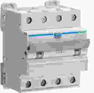 Купить Дифференциальный автоматический выключатель (дифавтомат) Hager 4P 6kA C-6A 30mA Hi (Арт. ADH456H) 4 251,20 грн