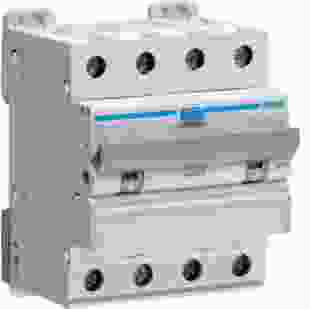 Купить Дифференциальный автоматический выключатель (дифавтомат) Hager 4P 6kA C-10A 30mA A (Арт. ADM460C) 4 478,60 грн