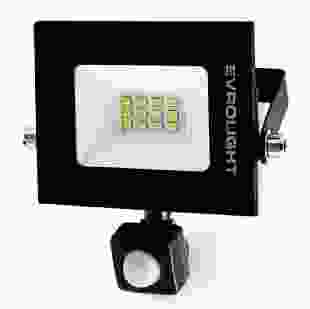 Купити Прожектор світлодіодний EVROLIGHT 10Вт з датчиком руху EV-10D 6400К 249,00 грн