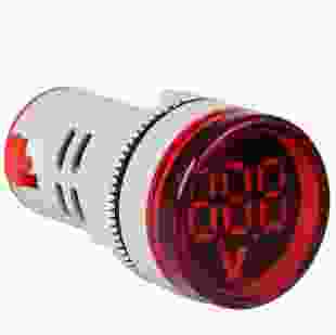 Світлодіодний вольтметр AD22 DC 5-30В, червоний