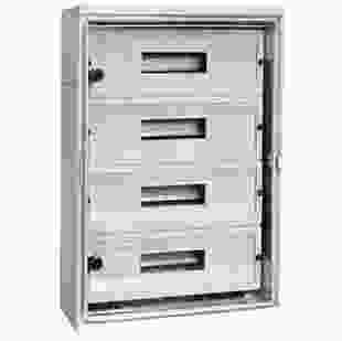 Купить Шкаф ударопрочный из АБС-пластика e.plbox.400.500.175.54m.tr, 400х500х175мм, IP65 с прозрачной дверцей и панелью под 54 модуля (Арт. CP5114) 2 296,60 грн