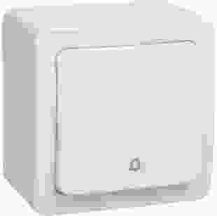 ВСк20-1-0-ГПБ Выключатель 1-клавишный  кн. о/у IP54(цвет клавиш: белый) ГЕРМЕС PLUS