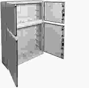 Купить Шкаф из полиэстера двухсекционный HAGER ORION Plus,IP65,непрозрачная дверца,1450X1100X300мм:верх=550мм,низ=850мм (Арт. FL362B) 52 133,00 грн