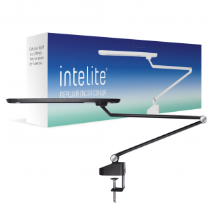 Купити Умная настольная лампа Intelite IDL 12W ( димминг, температура) черная 2 300,00 грн