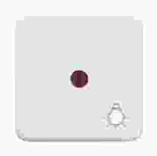 Купить Клавиша с красной линзой для 1-клавишных выключателей со знаком "Свет" белая REGINA (Арт. 13010206) 41,25 грн