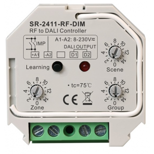 LED контролер SR-2411-RF-DIM DALI (12188) (12188)