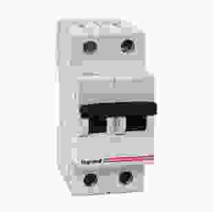 Купить Автоматический выключатель Legrand LR 2п 6А (тип С) (Арт. 604817) 90,00 грн