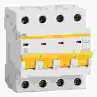 Купить Автоматический выключатель ВА47-29, 4P, 10А, 4,5кА, характеристика D, IEK (Арт. MVA20-4-010-D) 347,20 грн
