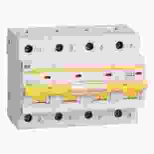 Купить Автоматический выключатель ВА47-100, 4Р, 10А, 10 кА, характеристика C, IEK (Арт. MVA40-4-010-C) 849,10 грн