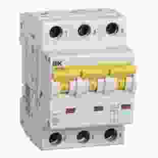 Купить Автоматический выключатель ВА47-60, 3Р, 3А, 6 кА, характеристика C, IEK (Арт. MVA41-3-003-C) 266,96 грн