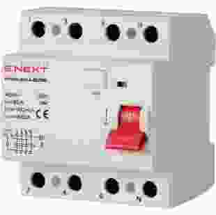 Купить Выключатель дифференциального тока E.Next e.rccb.pro.4.80.100, 4р, 80А, 100мА (Арт. p003025) 511,40 грн