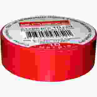 Купить Изолента E.NEXT e.tape.pro.10.red из самозатухающего ПВХ, красная (10м) (Арт. p0450001) 14,00 грн