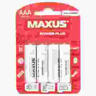 Купить Батарейка солевая 1,5В, тип ААA, R03-AAA-C4, MAXUS (R03-AAA-C4) 5,40 грн