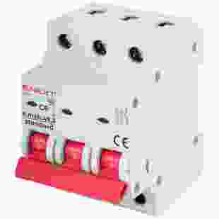 Модульний автоматичний вимикач e.mcb.stand.45.3.C6, 3р, 6А, C, 4,5 кА