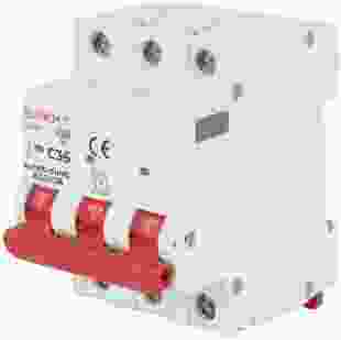 Купити Модульний автоматичний вимикач e.mcb.stand.60.3.C63, 3р, 63А, C, 6кА 262,91 грн