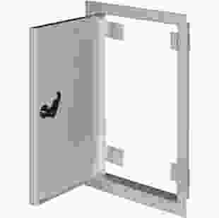 Дверцята металеві ревізійні e.mdoor.stand.250.400.z 250х400м c замком