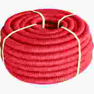 Труба гофрована важка (750Н) e.g.tube.pro.25.32 (25м).red,червона