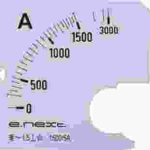 Купить Шкала щитового амперметра e.meter72.a1500.scale, АС 1500А, 72х72мм (Арт. s066009) 14,90 грн