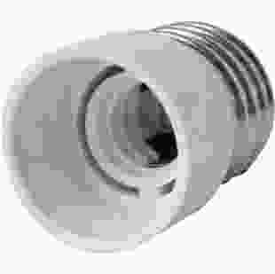 Купить Переходник e.lamp adapter.Е27/Е14.white, с патрона Е27 на Е14, пластиковый (Арт. s9100021) 25,00 грн