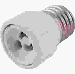 Купити Перехідник e.lamp adapter.Е27/GU10.white, з патрону Е27 на GU10, пластиковий 35,04 грн