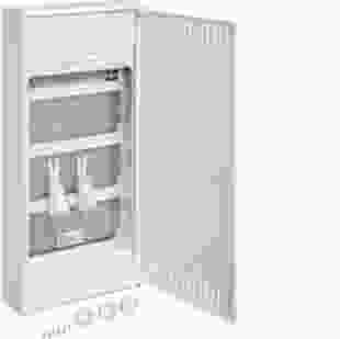 Купить Щит 4-рядный для мультимедия и связи, внешней установки с металлической дверцей, серия VOLTA, Hager (Арт. VA48NW) 5 351,60 грн