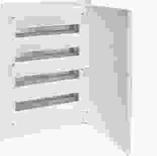 Купить Щит встраиваемый с белой дверцей, 72 модуля (4х18), серия GOLF, Hager (Арт. VF418PD) 1 981,20 грн