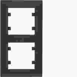 Купить Рамка 2X вертикальная, Lumina-Intens, черная (Арт. WL5623) 76,10 грн