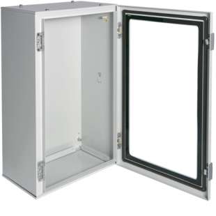 Купить Шкаф металлический HAGER ORION Plus, IP65, прозрачная дверца, 650X400X250мм (Арт. FL168A) 5 836,40 грн