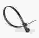 Стяжка кабельная (хомут) с кольцом под монтаж 5х370 (4,8х370мм) черная (100 шт), Takel (Арт. 502206-TAKEL)