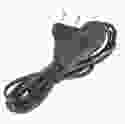 Купити Шнур УШ-1КВ опресований з вилкою зі вбудованим вимикачем 2х0, 75/2метра, чорний IEK 81,66 грн