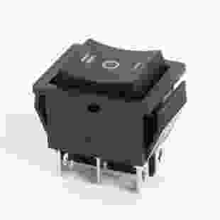 Купити Перемикач клавішний КП-51 220В, чорний, TAKEL 17,00 грн