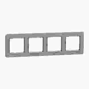 Купити Рамка 4-м матовий алюміній Sedna Elements 900,20 грн