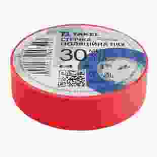 Купити Ізоляційна стрічка 0,13мм х 19мм х 30м, червоний, TAKEL 39,00 грн